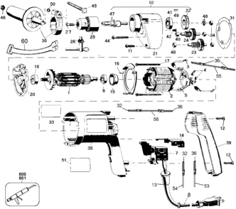 Part Location Diagram of 449644-00 Black and Decker CHUCK & KEY